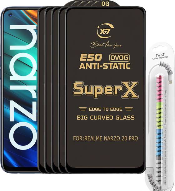 CYOR Edge To Edge Tempered Glass for REALME NARZO 20 PRO
