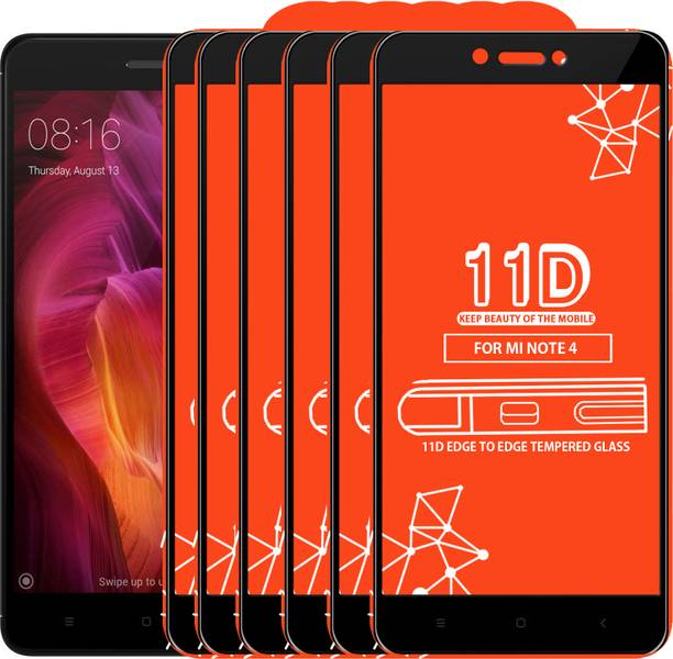 Roxel Edge To Edge Tempered Glass for Mi Redmi Note 4
