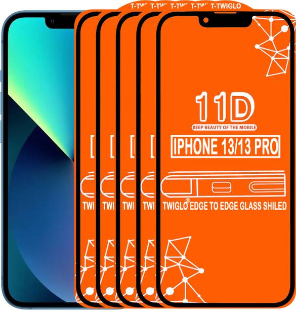 TWIGLO Edge To Edge Tempered Glass for Apple iPhone 13