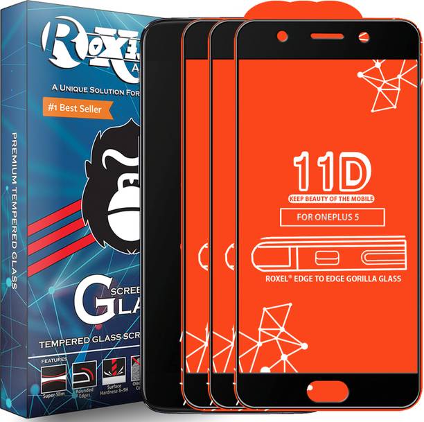 Roxel Edge To Edge Tempered Glass for OnePlus 5