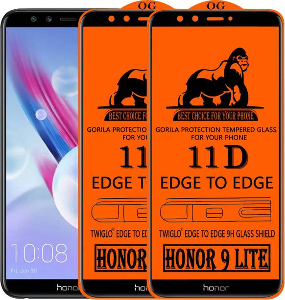TWIGLO Edge To Edge Tempered Glass for Honor 9 Lite