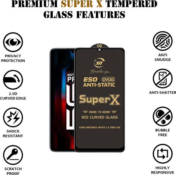 CYOR Edge To Edge Tempered Glass for INFINIX NOTE 12 PRO 5G