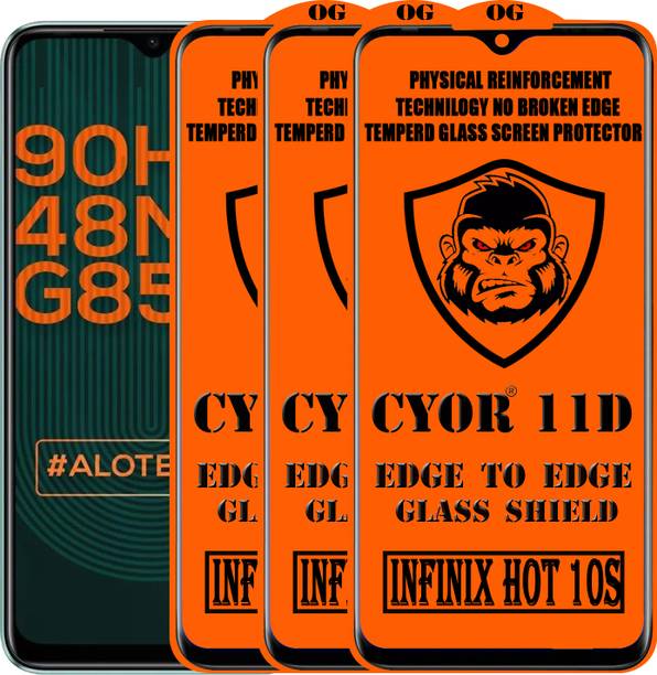 CYOR Edge To Edge Tempered Glass for INFINIX HOT 10S