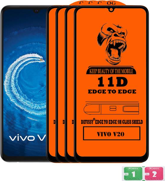 Difussy Edge To Edge Tempered Glass for VIVO V20