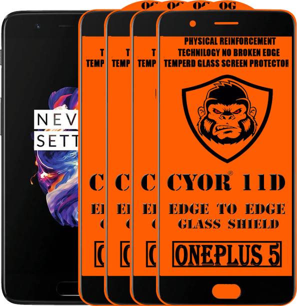 CYOR Edge To Edge Tempered Glass for OnePlus 5