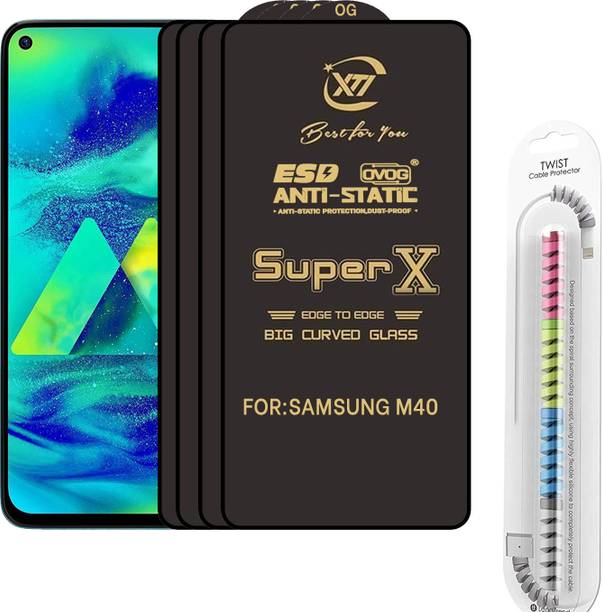 TWIGLO Edge To Edge Tempered Glass for SAMSUNG M40
