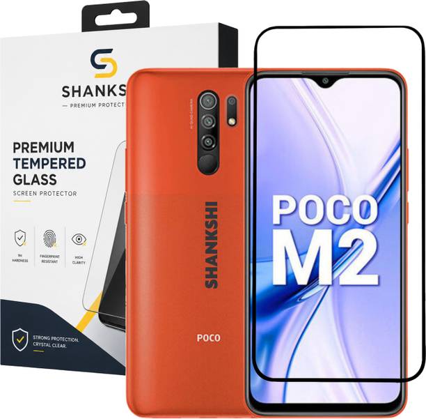 Shankshi Edge To Edge Tempered Glass for Poco M2