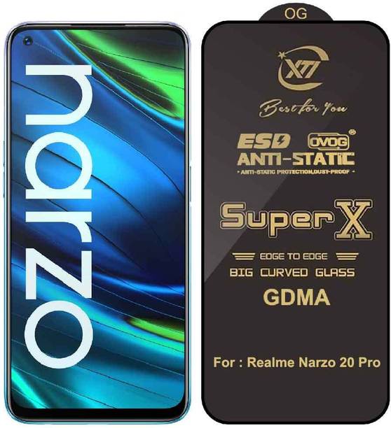 GDMA Edge To Edge Tempered Glass for Realme Narzo 20 Pro