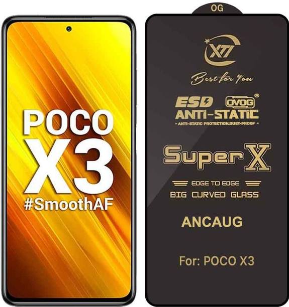 SuperX Edge To Edge Tempered Glass for POCO X3