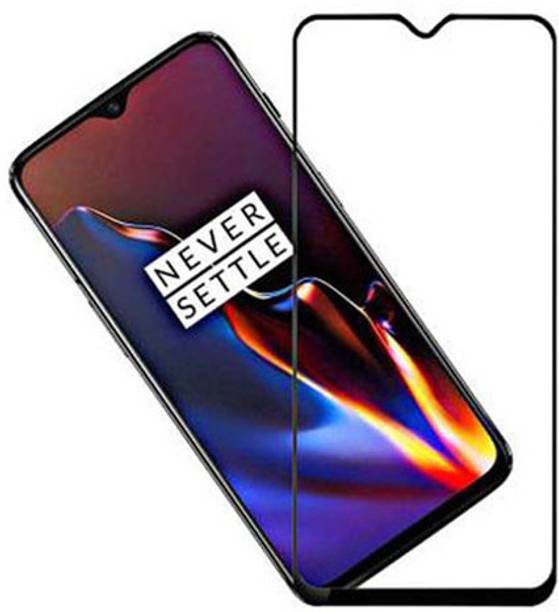SM Styles Edge To Edge Tempered Glass for OnePlus 6T