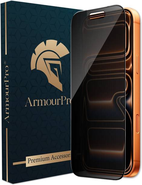 ArmourPro Edge To Edge Tempered Glass for Apple iPhone 17 Pro, iPhone 17 Pro