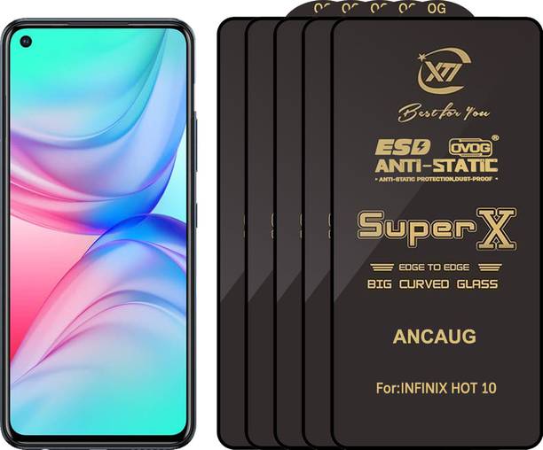 SuperX Edge To Edge Tempered Glass for Infinix Hot 10