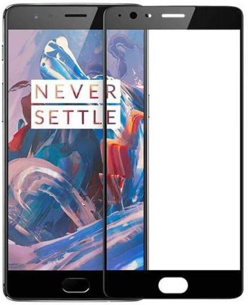 RCHJV Edge To Edge Tempered Glass for OnePlus 3