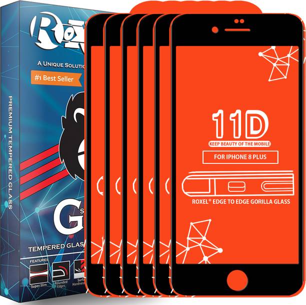 Roxel Edge To Edge Tempered Glass for Apple iPhone 8 Plus