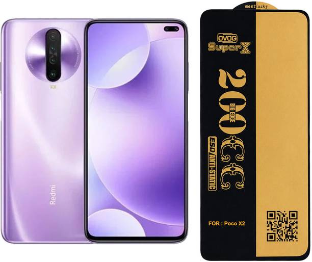 SuperX Edge To Edge Tempered Glass for Poco X2