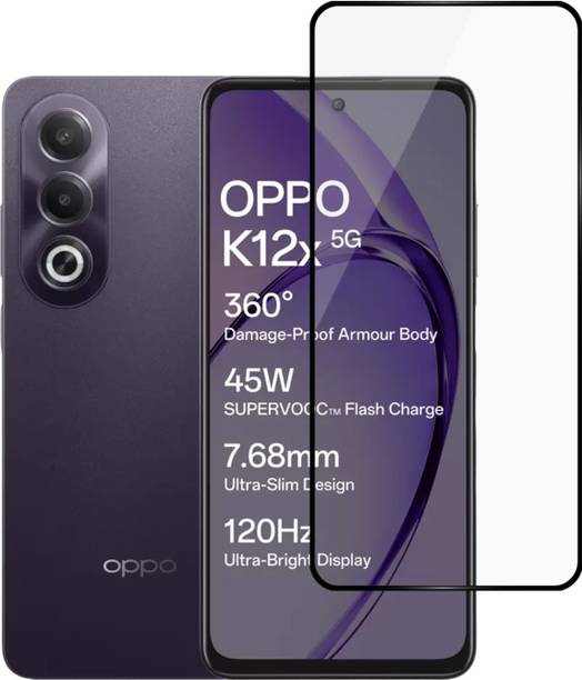 Gorilla Cases Edge To Edge Tempered Glass for OPPO K12x 5G