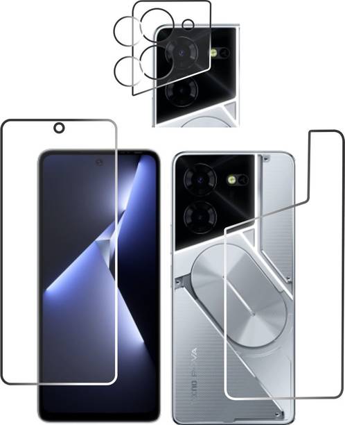 chakoor Front and Back Screen Guard for tecno pova 5 pro 5g