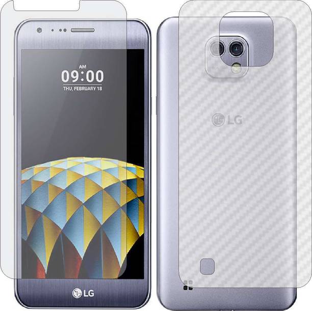 Mobling Front and Back Tempered Glass for LG X CAM K580