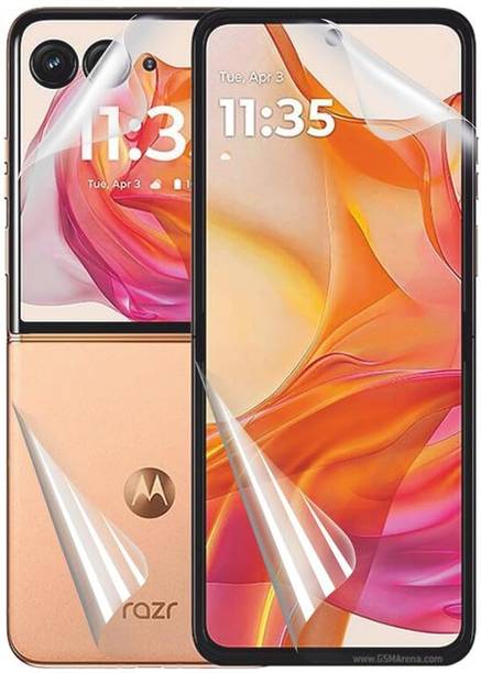 SmartPoint Front and Back Screen Guard for Motorola Razr 50 5G