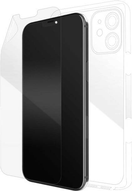 INDIKAN Front and Back Screen Guard for Apple iPhone 12 Mini