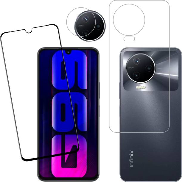 टेन तो 11 फ्रंट और बैक टेम्पर्ड ग्लास Infinix Note 12 Pro के लिए