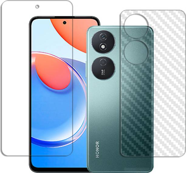 SOMTONE Front and Back Tempered Glass for Honor Play 8T FRONT BACK SCREEN GUARD