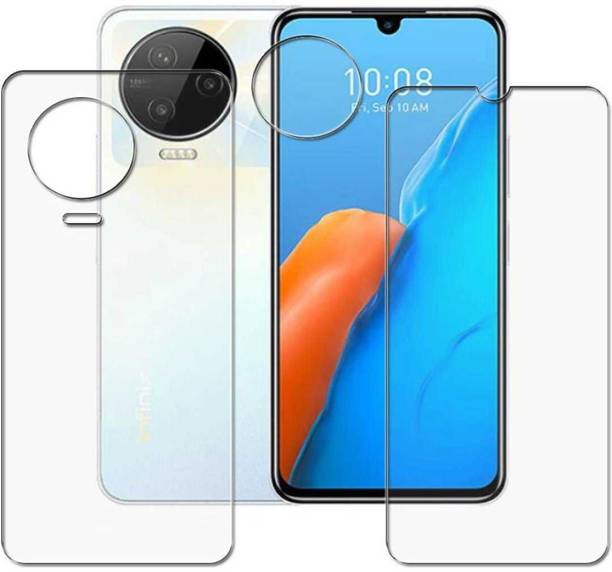 DOWRVIN Front and Back Tempered Glass for Infinix Note 12 Pro