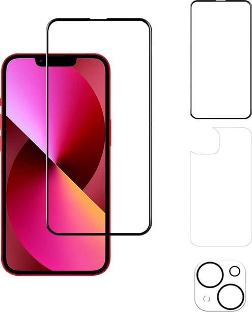 YOGKREETI Front and Back Tempered Glass for Apple iPhone 13