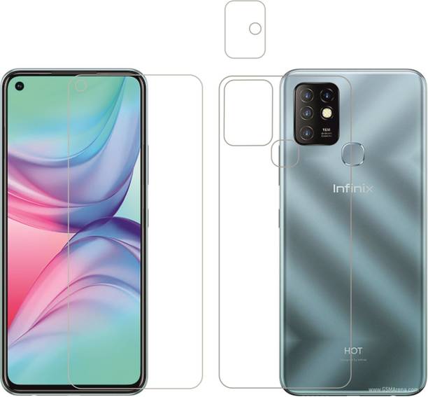 Ten To 11 Front and Back Tempered Glass for Infinix Hot 10