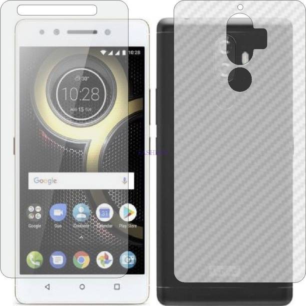Fasheen Front and Back Tempered Glass for LENOVO K8 NOTE (Front Matte Finish & Back 3d Carbon Fiber)