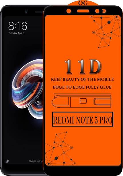 Difoxy Front and Back Tempered Glass for Mi Redmi Note 5 Pro