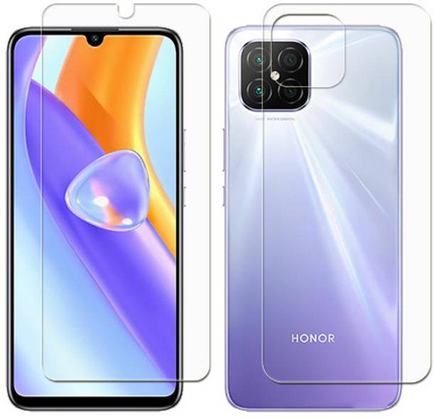 MUTAALI Front and Back Tempered Glass for HONOR PLAY 5 5G