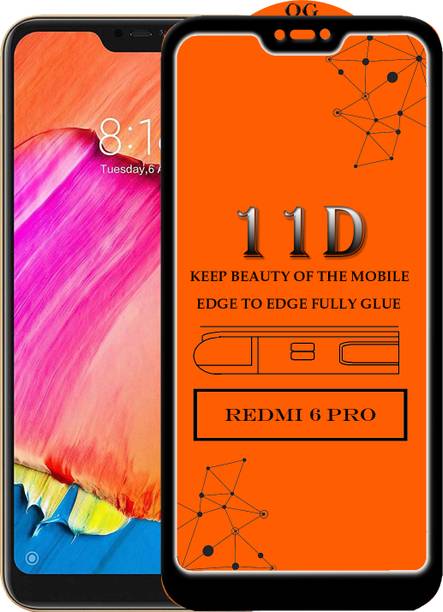 Difoxy Front and Back Tempered Glass for Mi Redmi 6 pro