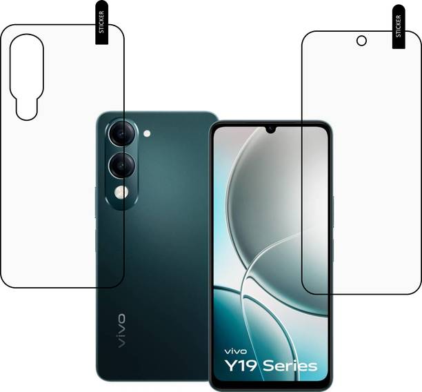 DISHA Edge To Edge Tempered Glass for VIVO Y19 5G , vivo y19 5g