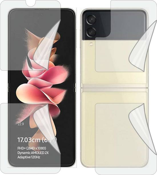Mobling Front and Back Tempered Glass for SAMSUNG Z FLIP3