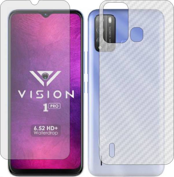 Fasheen Front and Back Tempered Glass for ITEL VISION ONE PRO