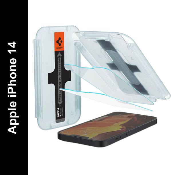 Spigen Tempered Glass Guard for Apple iPhone 14, 13, 13 Pro