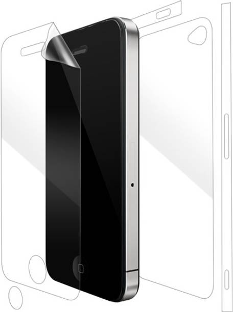 INDIKAN Front and Back Screen Guard for Apple iPhone 4 || Apple iPhone 4s