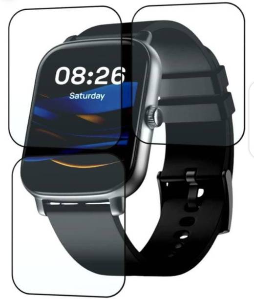 KHWABEEDA Impossible Screen Guard for NOISE ICON BUZZ 1.69 SMART WATCH SCREEN GUARD ( PACK OF 3)