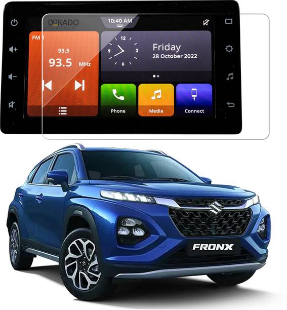DORADO SHIELD Impossible Screen Guard for maruti suzuki fronx Car Accessories Navigation or Music System (Stereo) ,7 inch Touch Screen Guard , Company Fitted