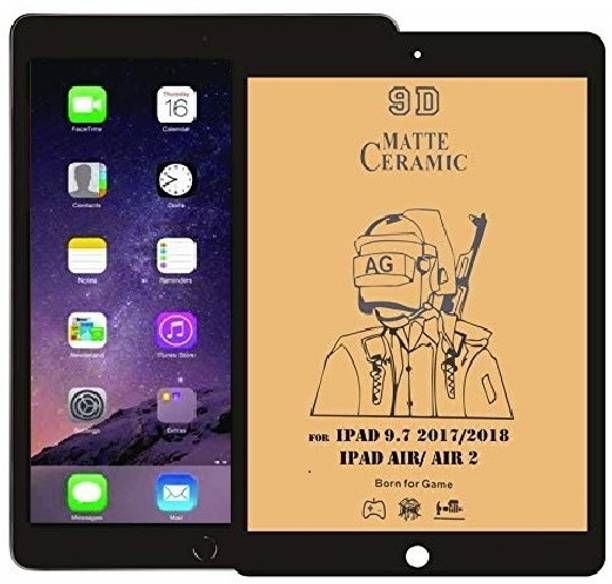 Mersal Nano Glass for Apple iPad 6 9.7inch, Flexible Nano Matte One-touch ultra-light installation, no foam at all.