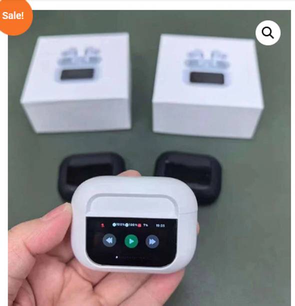 Earbuds VD Nano Glass for Airpods With screen display - Copy (8)