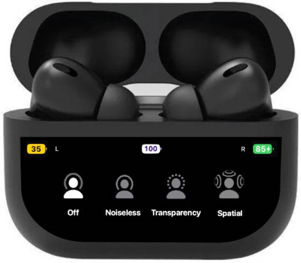 CURLESTER Nano Glass for AirPods Pro 2nd Generation, with Display Touch Screen Wireless Earbuds - Copy