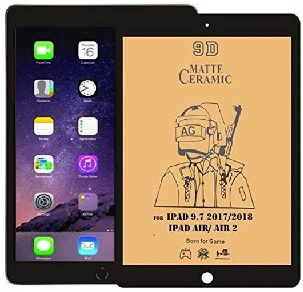 Mersal Edge To Edge Tempered Glass for Apple iPad Air 2 9.7inch, Flexible Nano Matte Edge to Edge Coverage