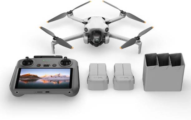Pranshi Nano Glass for DJI Mini 4 Pro (DJI RC 2), Folding Mini-Drone 4K HDR Video Camera, Under 0.549 lbs 249 g, 34 Mins Flight Time, 20 km Transmission Distance, MOIAT Certified - UAE Version (Renewed)z