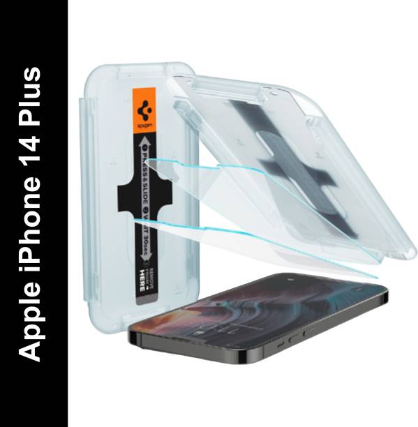 Spigen Tempered Glass Guard for Apple iPhone 14 Plus, A...