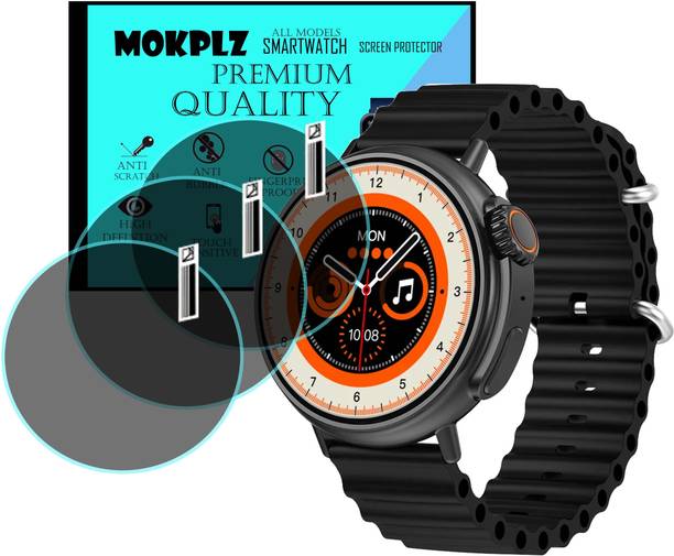 MOKPLZ Screen Guard for GIZMORE CULT SMARTWATCH