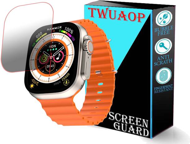 TWUAOP Screen Guard for HAMMER ACE ULTRA SMARTWATCH