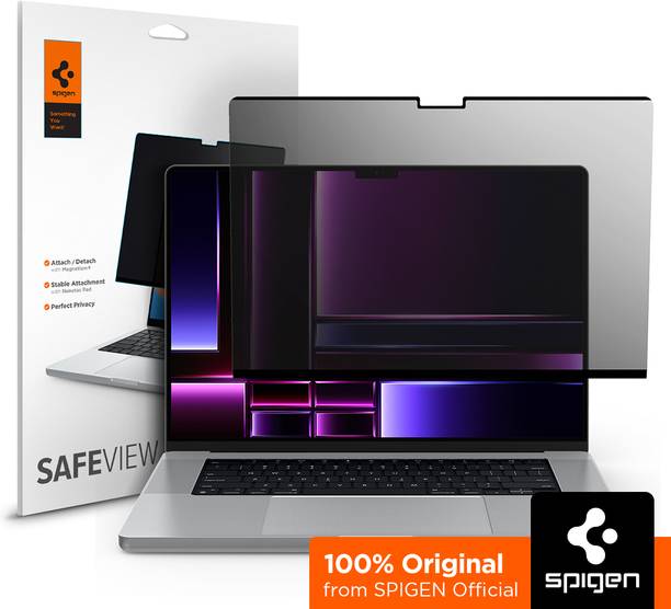 Spigen Screen Guard for MacBook Pro 16 inch (M4 / M4 Pro / M4 Pro Max / M3 series / M2 series / M1 series)