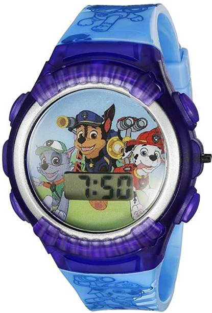 RAGHAV Screen Guard for Nickelodeon Kids PAW4039 Paw Patrol Digital Display Quartz Blue Watch